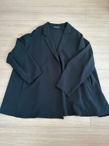 mizuiro ind 테일러드 자켓 블랙