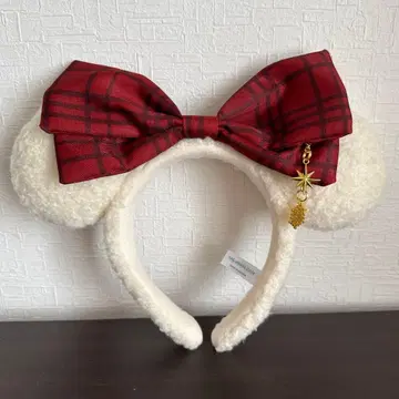 디즈니 리조트 2025 크리스마스 릴린린 머리띠