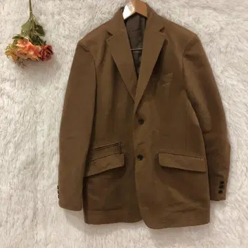 브리티시 카키 테일러드 자켓 [ M ] 오버 사이즈 브라운