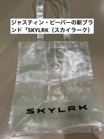 SKYLRK 투명 에코백