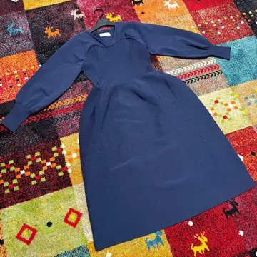 미사용 새상품 CELFORD 원피스 S 네이비 36