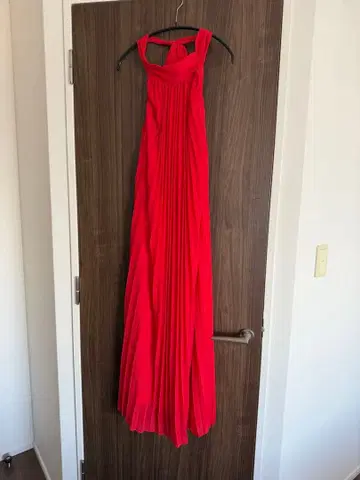 TORUGATO 플리츠 원피스 드레스