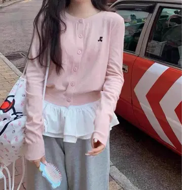 Rest & Recreation 가디건 핑크 새상품