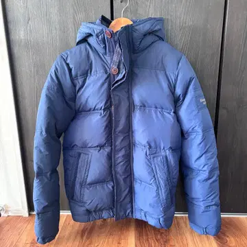 Abercrombie & Fitch 블루 다운 자켓 S