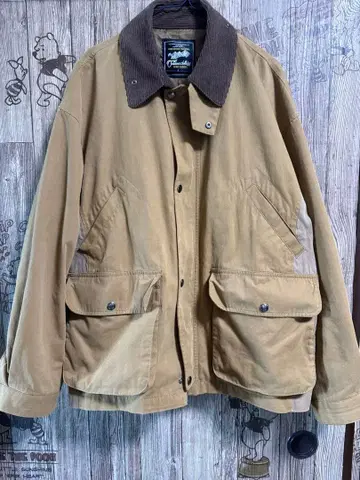 니코앤드 - 블록 헌팅 블루종 카멜