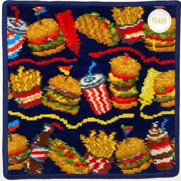 완판템 버거샵 페이 팔로워 한정 손수건