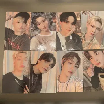 ateez movement 트레이딩 카드 컴플리트