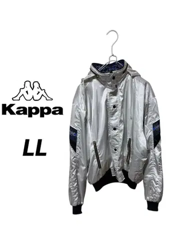 카파 남성용 후드 부착 자켓 실버 LL 사이즈