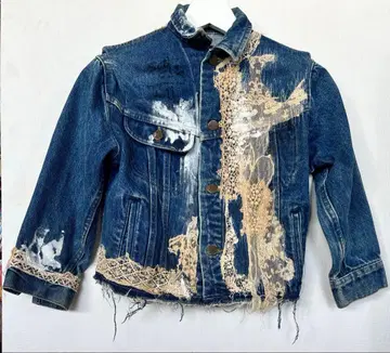 귀중 스즈키 타카유키 리메이크 데님 자켓