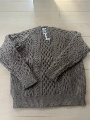 [ 새상품급 ] GEO TROWORK 피셔맨 니트 어반 리서치 별주