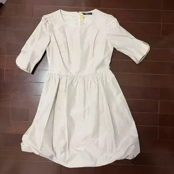 MISS J 원피스 벌룬 스커트 아이보리