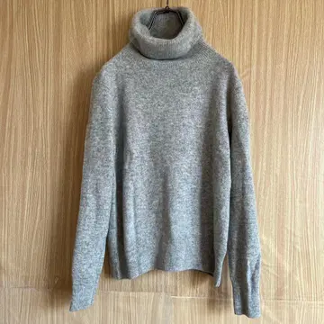 캐시미어 100% UNIQLO 유니클로 니트 스웨터 터틀넥 M