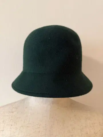 NINA RICCI 울 버킷 햇 다크 그린