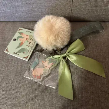 포켓몬 센터 키링 리프피아