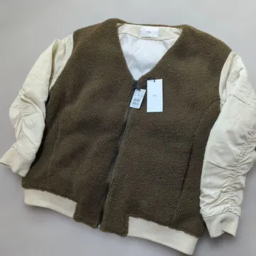 Vin 플리스 노카라 보아 블루종 새상품