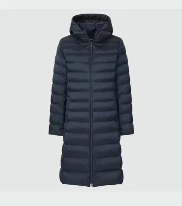 UNIQLO 울트라 라이트 다운 후디드 코트 여성용 XL