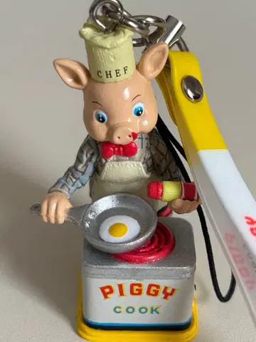 [ 레트로 ] 키타하라 컬렉션 스트랩 피기 콕