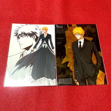 BLEACH 518 쿠로사키 이치고 메탈 엽서 금박 엽서