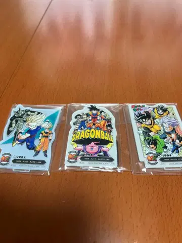 드래곤볼 아크릴 스탠드 3장 세트