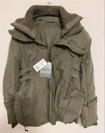 Edgeline 엣지라인 N-2B 타입 패딩 자켓 카키 F 사이즈