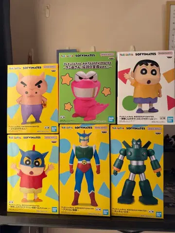 짱구는 못말려(크레용 신짱) 프라이스 피규어 세트