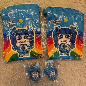 하라주쿠 페스티벌 다이고 미니백 키링 행거 세트