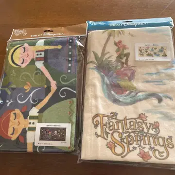 도쿄 디즈니 씨 타월 약 34cm x 70cm 2장 세트