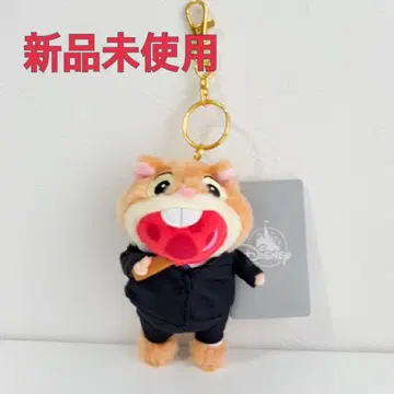 디즈니 스토어 주토피아 레밍 비즈니스맨 크리스마스 키링