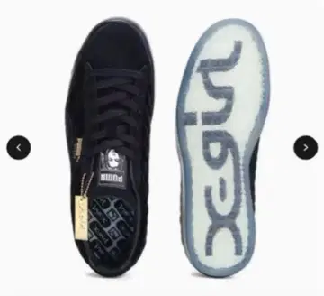 푸마 SUEDECLSSIC XXI 엑스걸 콜라보 블랙 23.5