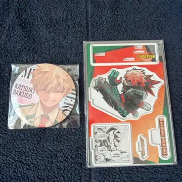 히로아카 바쿠고 카츠키 디오라마 캔뱃지