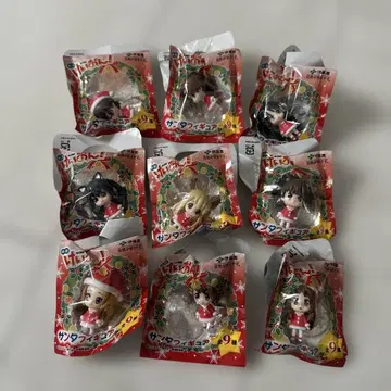 케이온! 산타 피규어 9체 세트