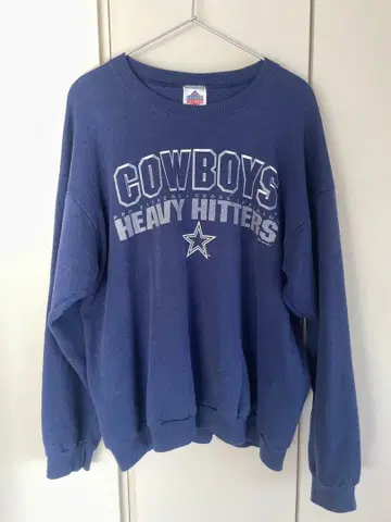 COWBOYS 90s 맨투맨 네이비