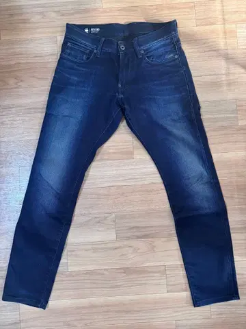 G-star Raw REVEND 슈퍼 슬림 데님 팬츠 다크 블루