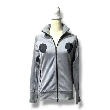 [ USED ] skull design track jacket Y2K