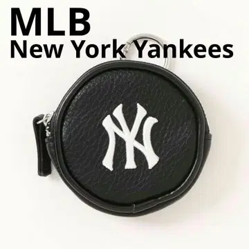 MLB [NY] 가죽 미니 파우치 코인 케이스 새상품 미사용
