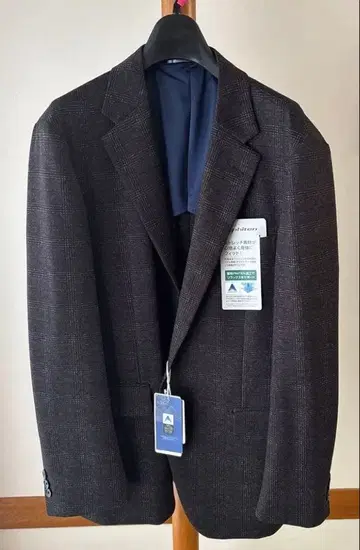 PHITEN 스트레치 체크 무늬 테일러드 자켓 AB5 새상품