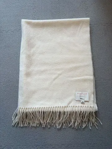 DEMYLEE 100% 캐시미어 머플러 화이트