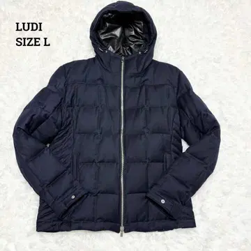 새상품급 고스타르지후가 LUDI 다운 자켓 카와타 다운 네이비