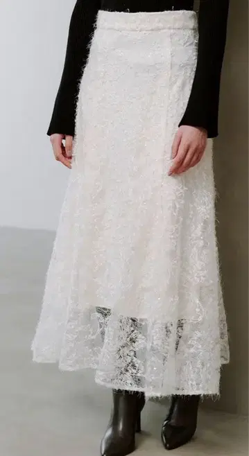 [스나이델] 패브릭 이레헴 플레어 스커트