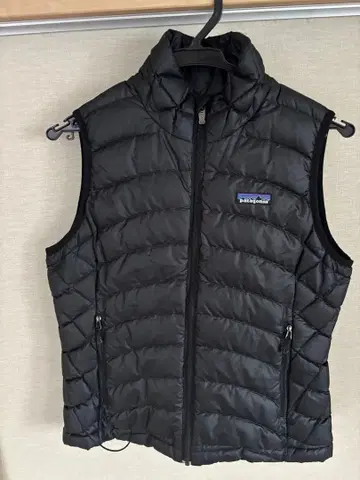 Patagonia 블랙 다운 베스트