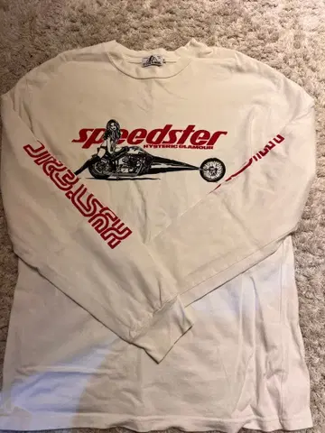 HYSTERIC GLAMOUR speedster 긴팔 T셔츠 S