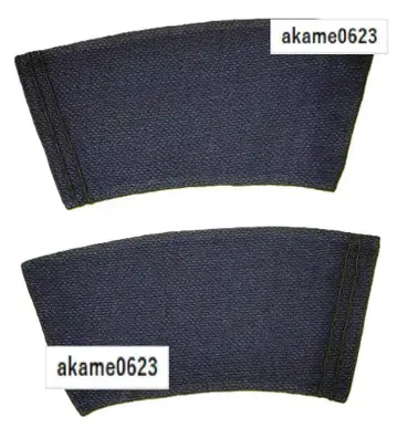 네이비 나염 자수 테코우 LL 5개 단추 일본제 작업복 보호구