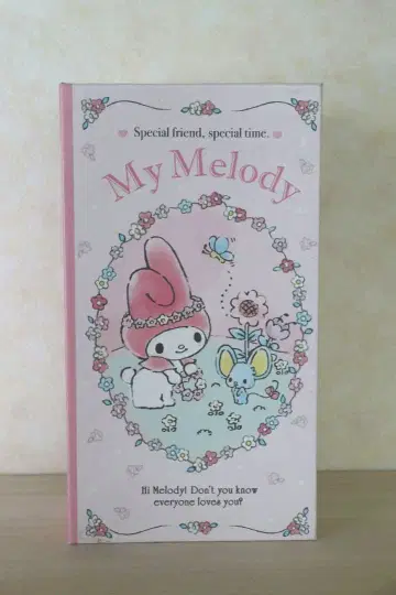 산리오 마이멜로디 북형 티슈 케이스 마이멜로디