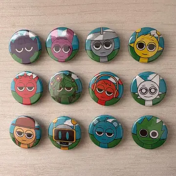 스플랜키 캔 배지 묶음 판매