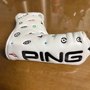 PING 퍼터용 골프헤드커버 화이트