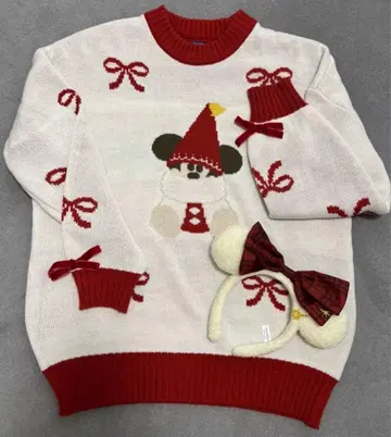 미키 크리스마스 스웨터 free
