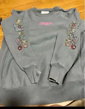 LEFT ALONE 그레이 맨투맨