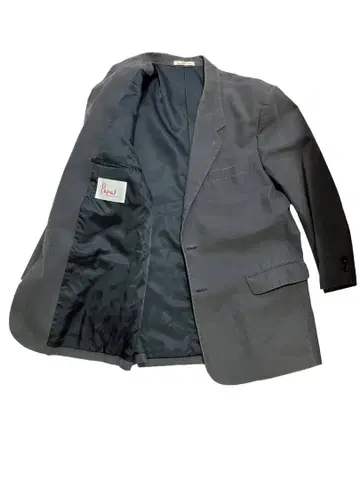 PAPAS 다크 그레이 정장 세트 자켓과 슬랙스 M 사이즈