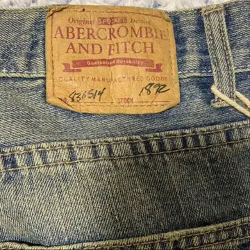 [ Abercrombie & Fitch ] 1점 빈티지 가공 데님 팬츠