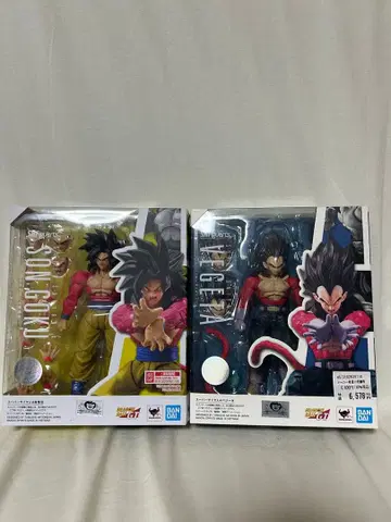shfiguarts 슈퍼 사이어인 4 손오공 베지터 세트